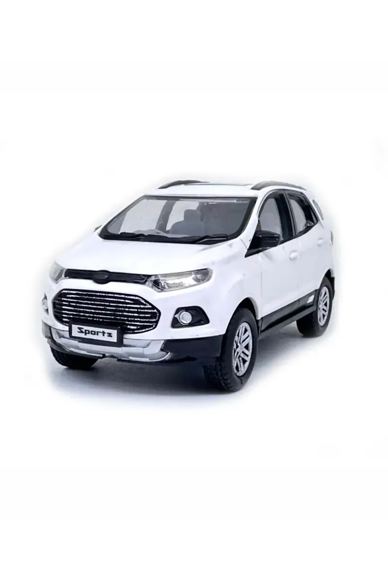 Sports Echo SUV Pull Back Car Toy (White) 025396WHI