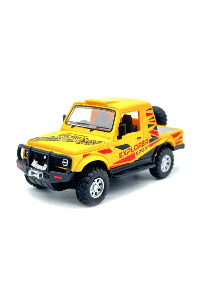Explorer Pull Back Sport Car Toy (Yellow) 025397YEL