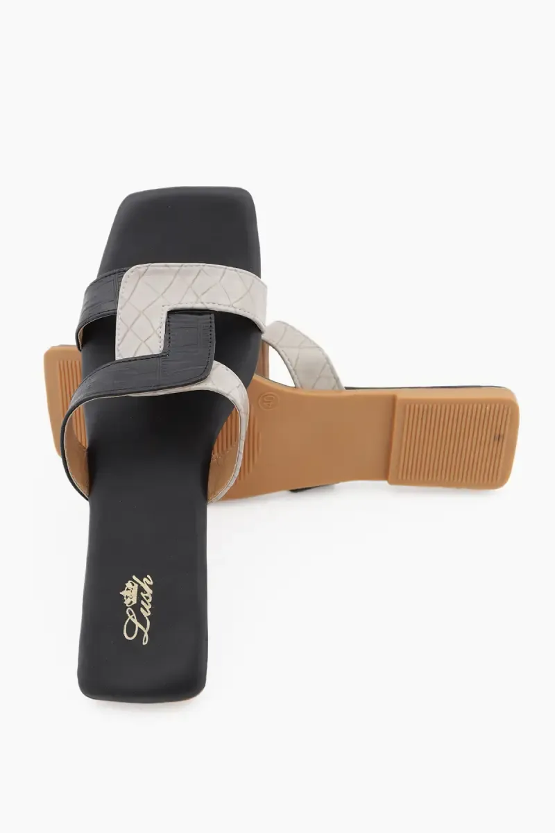 Casual Slip-On Flat Slides for Women