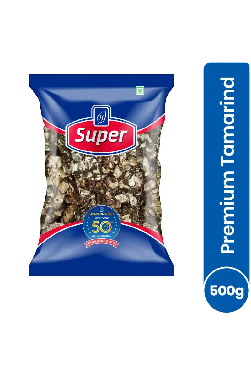 Premium Pure Tamarind/ Puli , Super - 500g