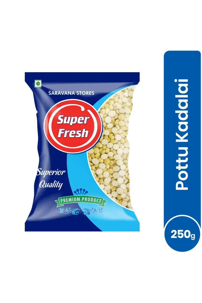 Fried Gram / Pottu Kadalai, Super Fresh - 250g