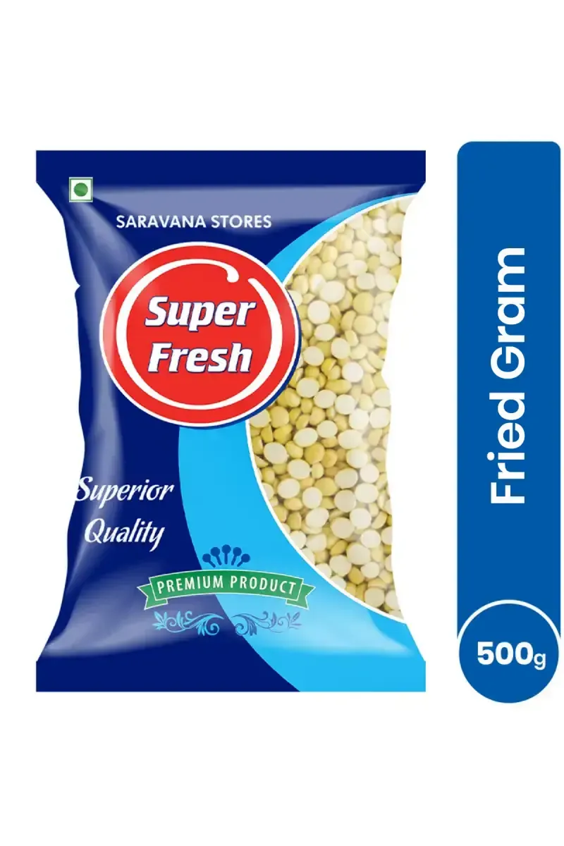 Fried Gram / Pottu Kadalai, Super Fresh - 500g