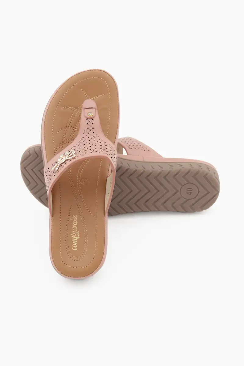 Slip-On Casual Flat Slippers for Women