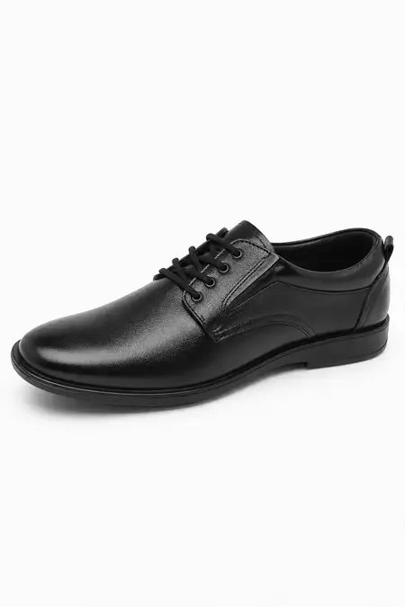 Men's Solid Lace-up Formal Shoes