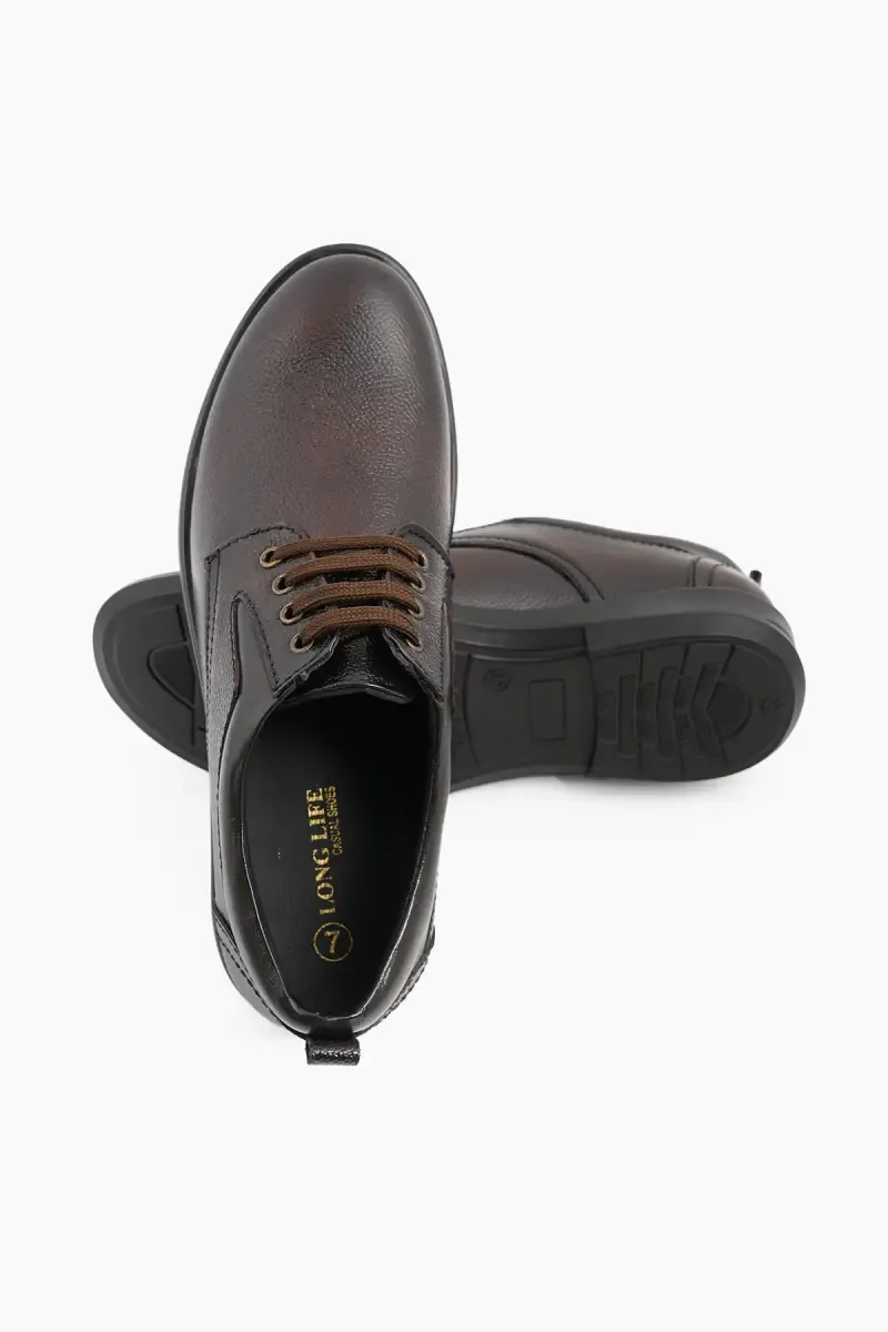 Men's Solid Lace-up Formal Shoes