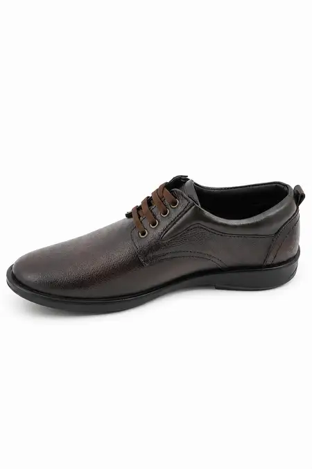 Men's Solid Lace-up Formal Shoes