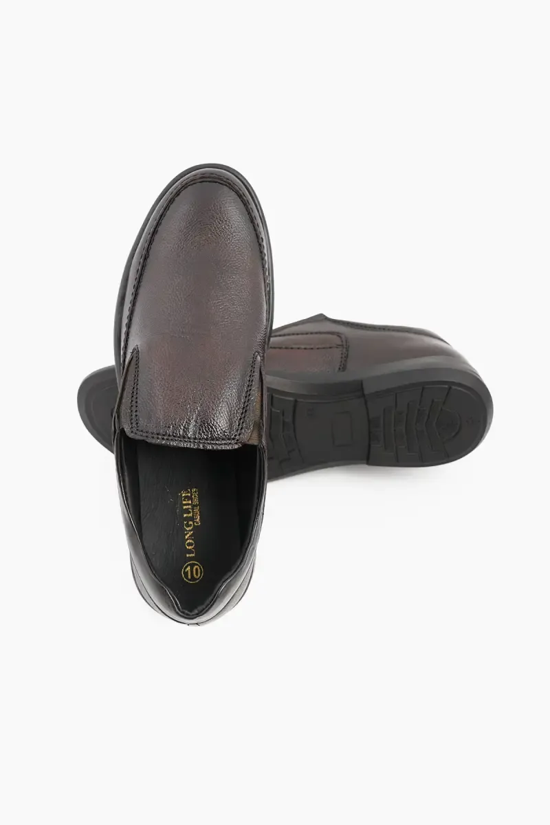Men's Solid Slip-On Formal Shoes