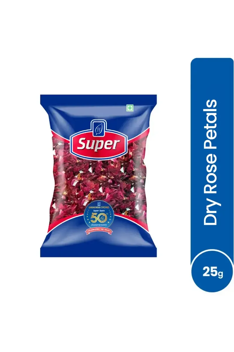 Dry Rose Flower / Roja Poo , Super - 25g