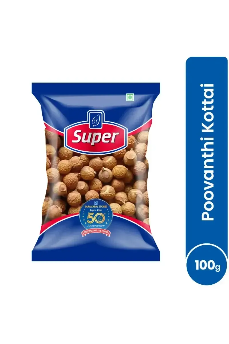 Soapnut / Poovanthi Kottai, Super - 100g
