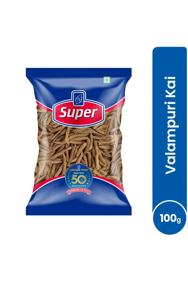 Indian Screw Tree / Valampuri Kai / Thirugupalai , Super - 100g