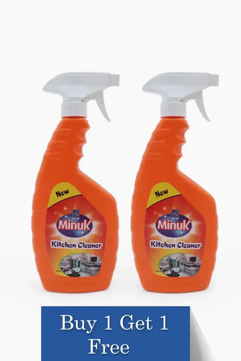 Kitchen Cleaner, Super Minuk - Buy 1 Get 1 Free (500ml Each)