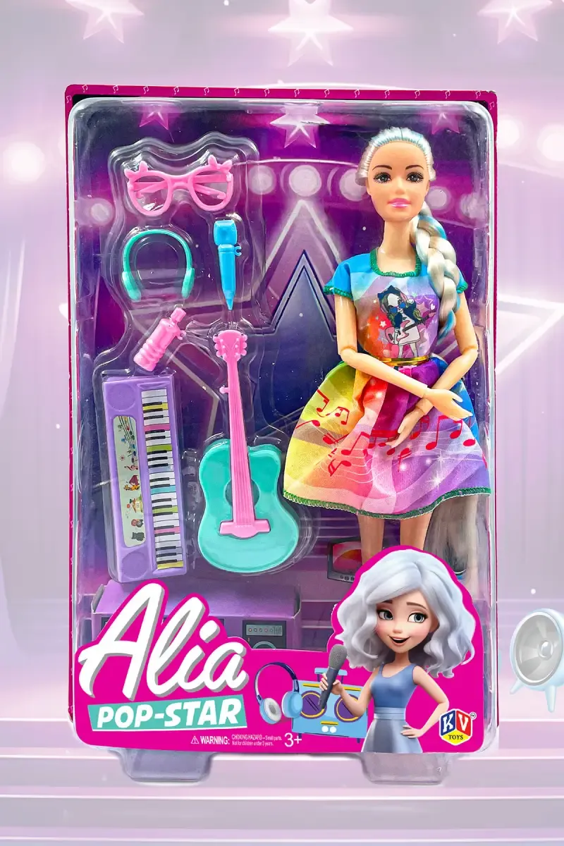 Alia Pop Star Barbie Doll Set