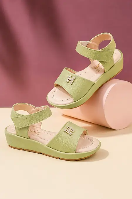Girl's Solid Casual Fashion Sandals