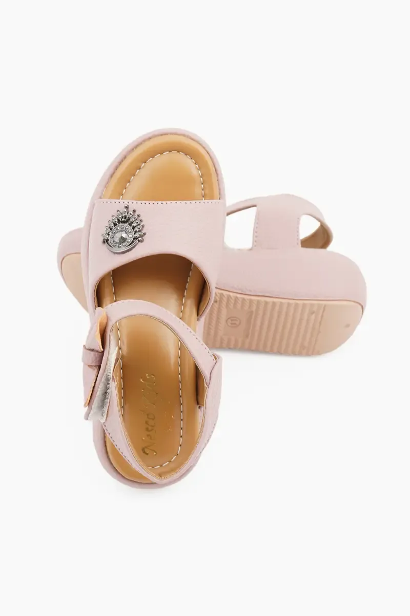 Solid Casual Fashion Sandals for Girls