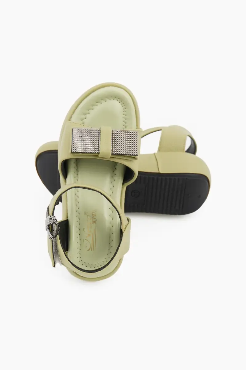 Girl's Open Toe Velcro Sandals