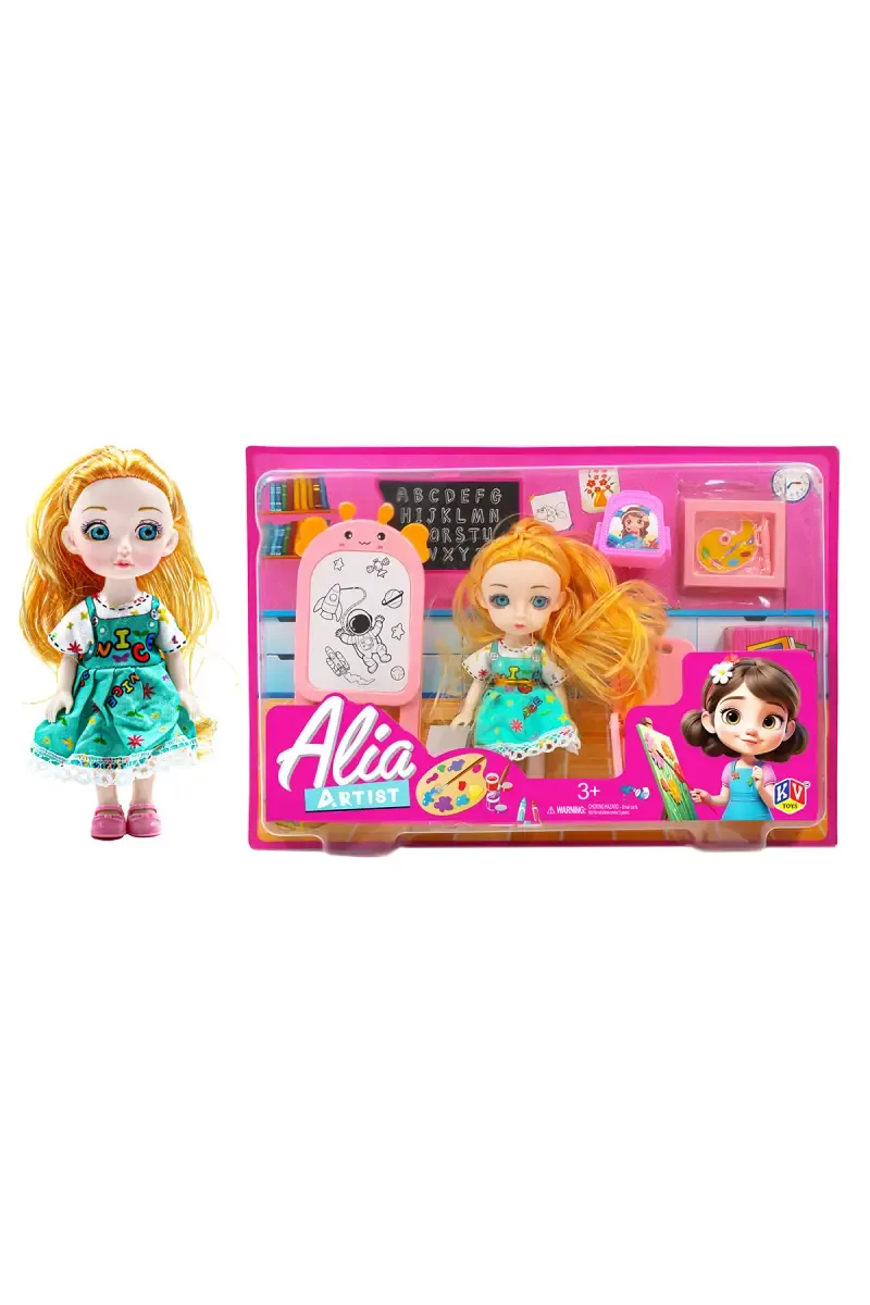 Alia Artist Barbie Doll Set