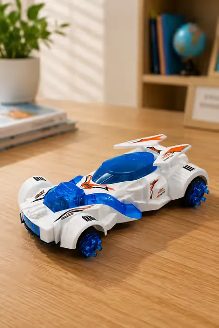 Racing Car Toy With 5D Lights & Music