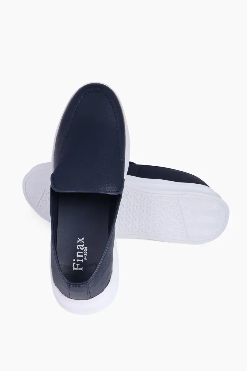 Solid Slip-On Casual Loafers for Men