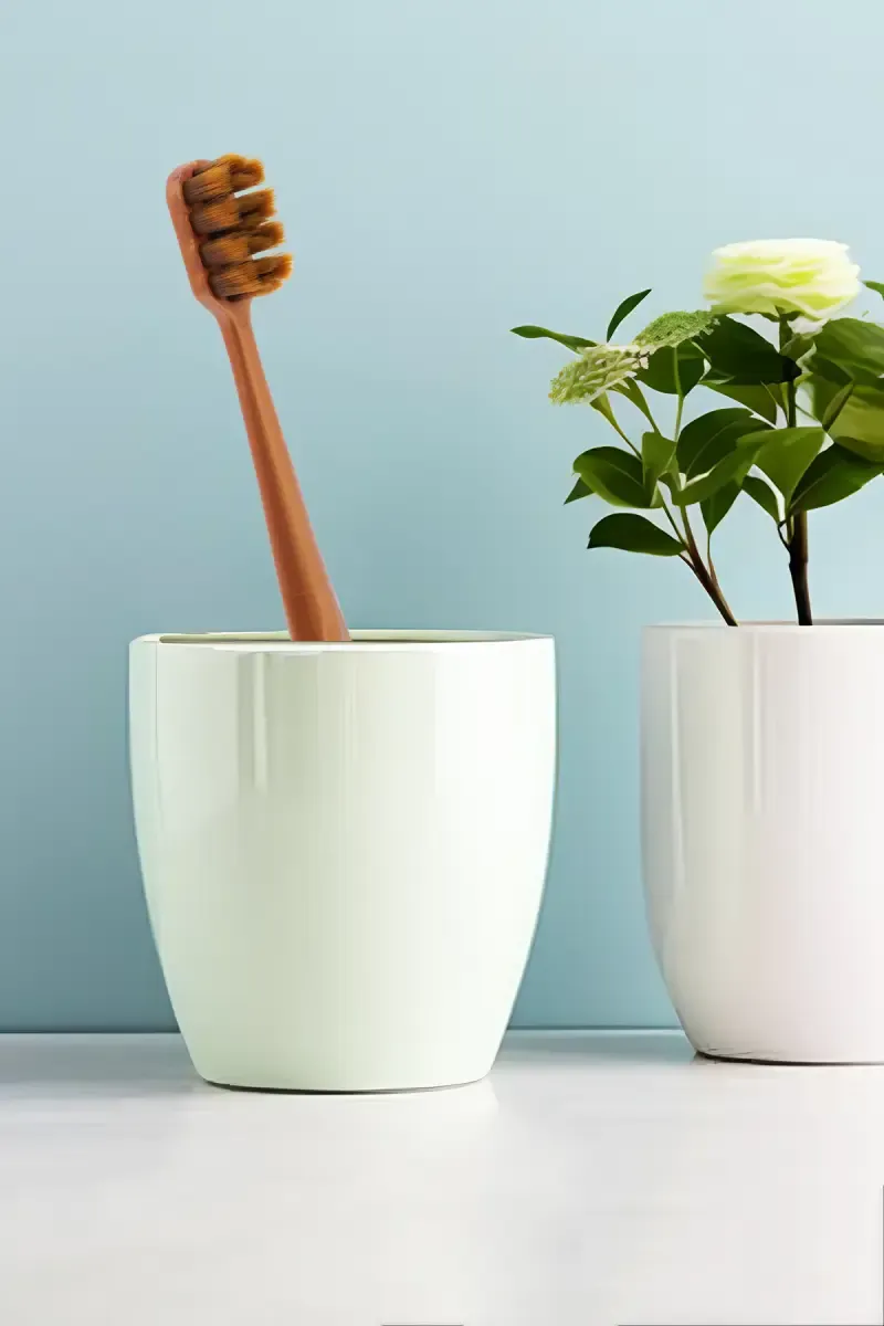 DR.ZARVA Soft Tooth Brush (Gold) - Pack of 1 026446GOL