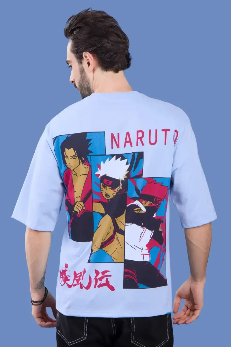 Men's Printed Drop Shoulder T-shirt