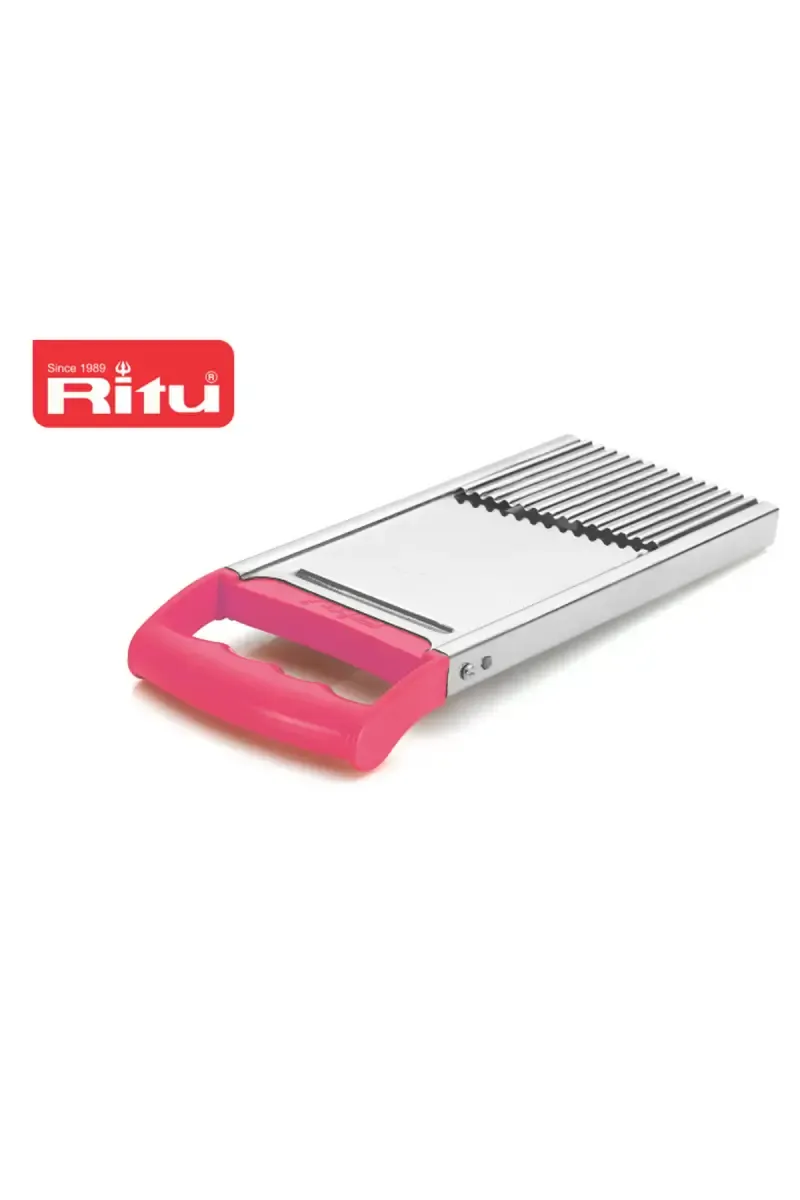 Ritu Stainless Steel Ripple Slicer - 22cm 026576PEANA