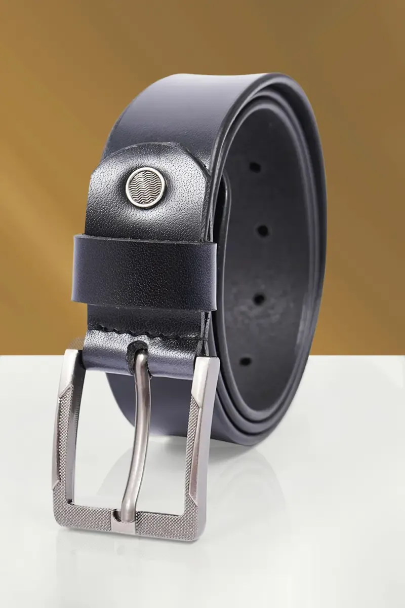 Men's Synthetic Leather Solid Belt