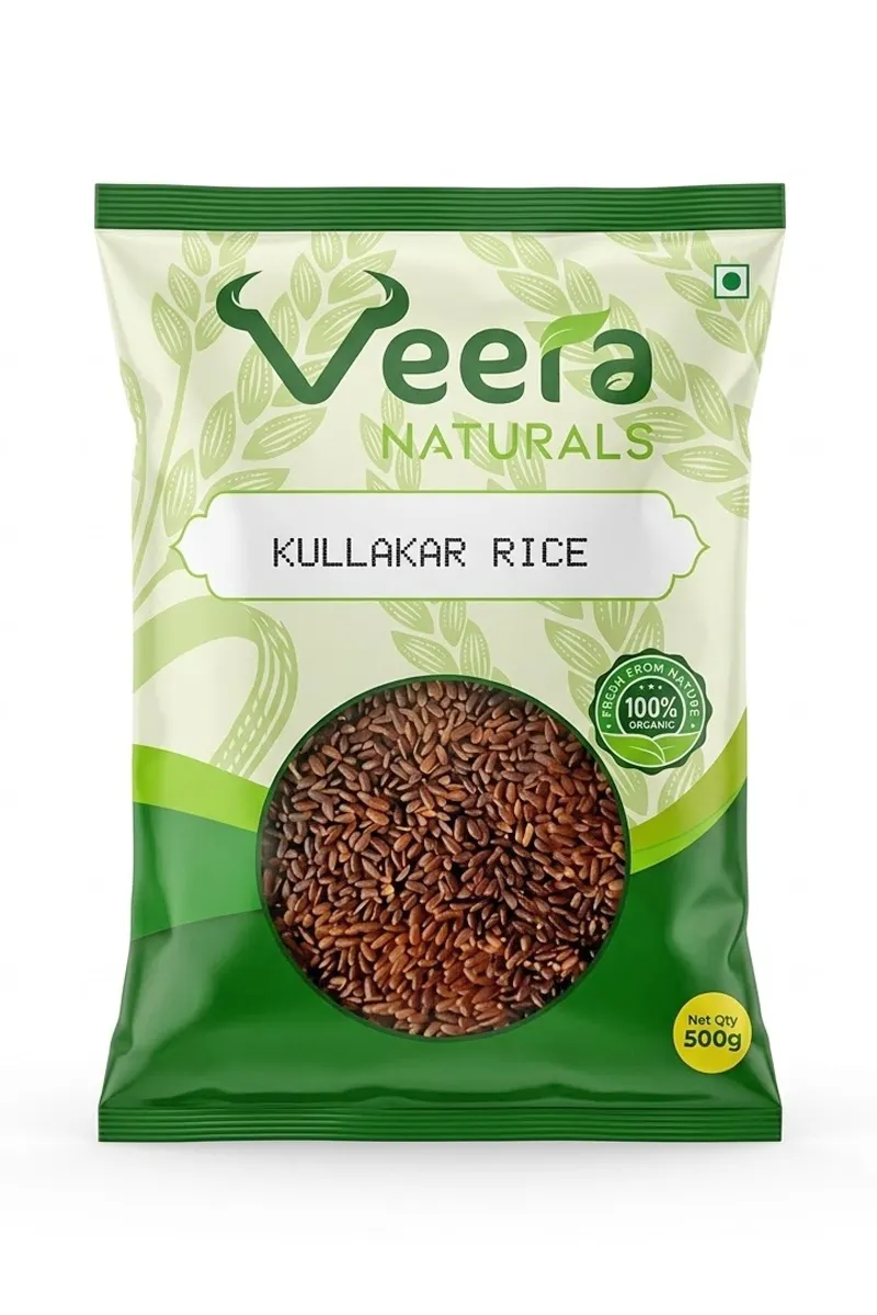 Kullakar Rice, Veera Naturals - 500g