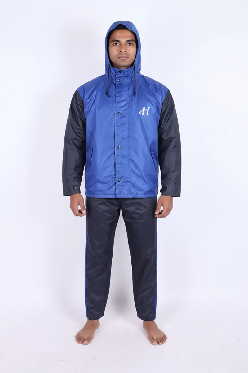 Nylon Rain Coat Set for Men (2-Pcs Set)