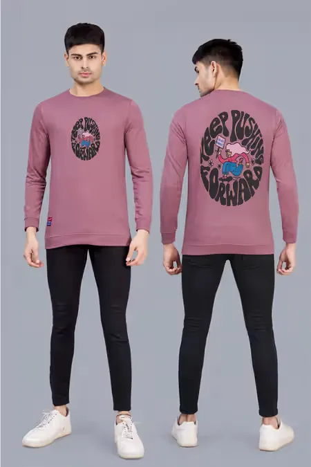 Men's Cotton Blend Printed Sweatshirts