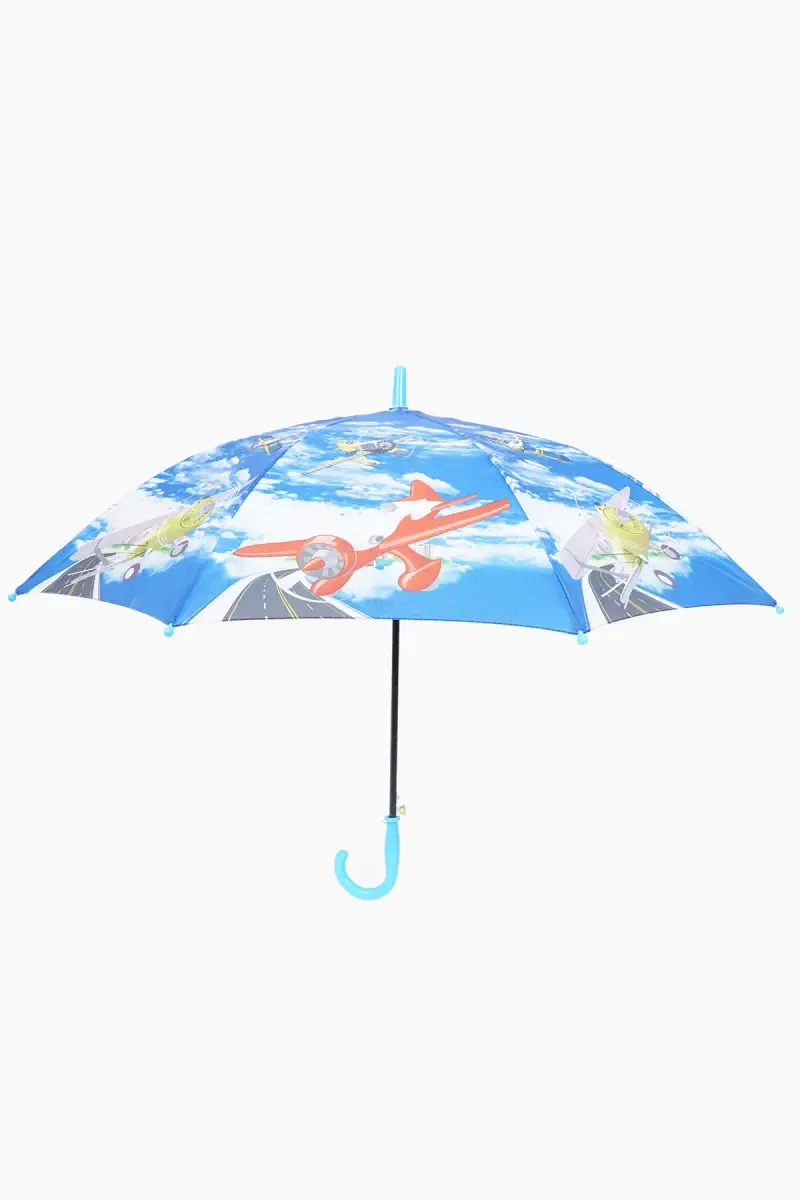 Polyester & Stainless Steel Single Fold Umbrella - 26 Inch 026946DARBLU(SK