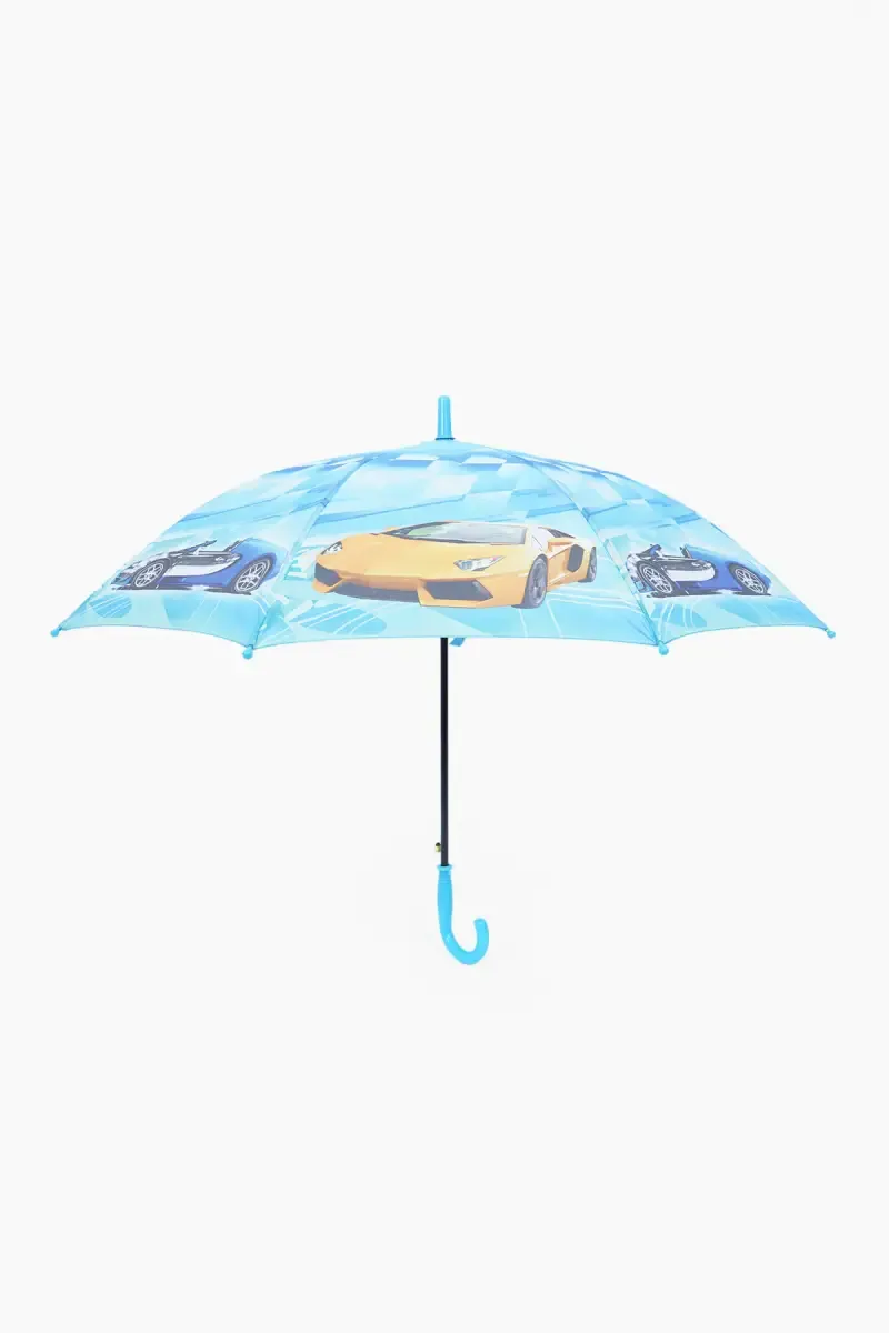 Polyester & Stainless Steel Single Fold Umbrella - 26 Inch 026946SKYBLU(CA