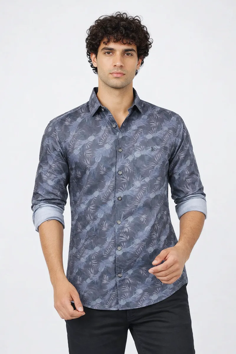 Cotton Printed Casual Shirts for Men