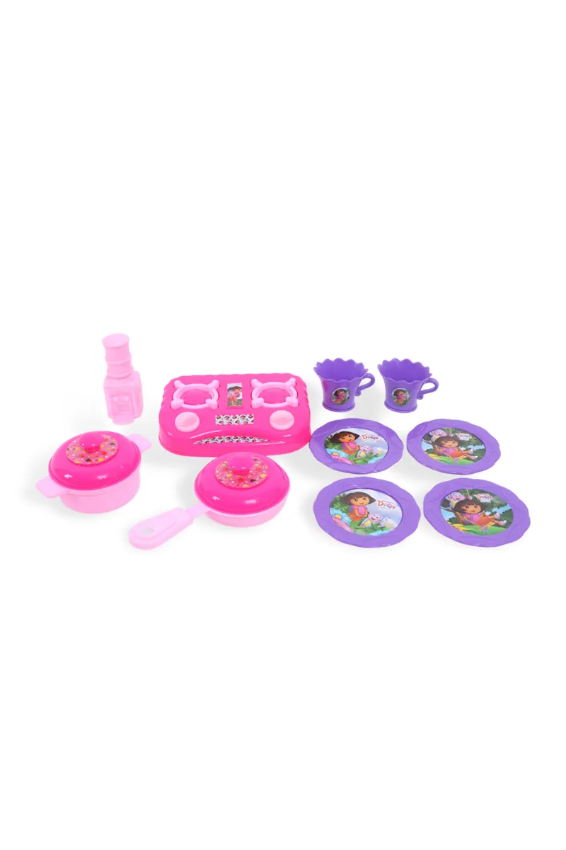 Kids Pretend Play Kitchen Set with Stove