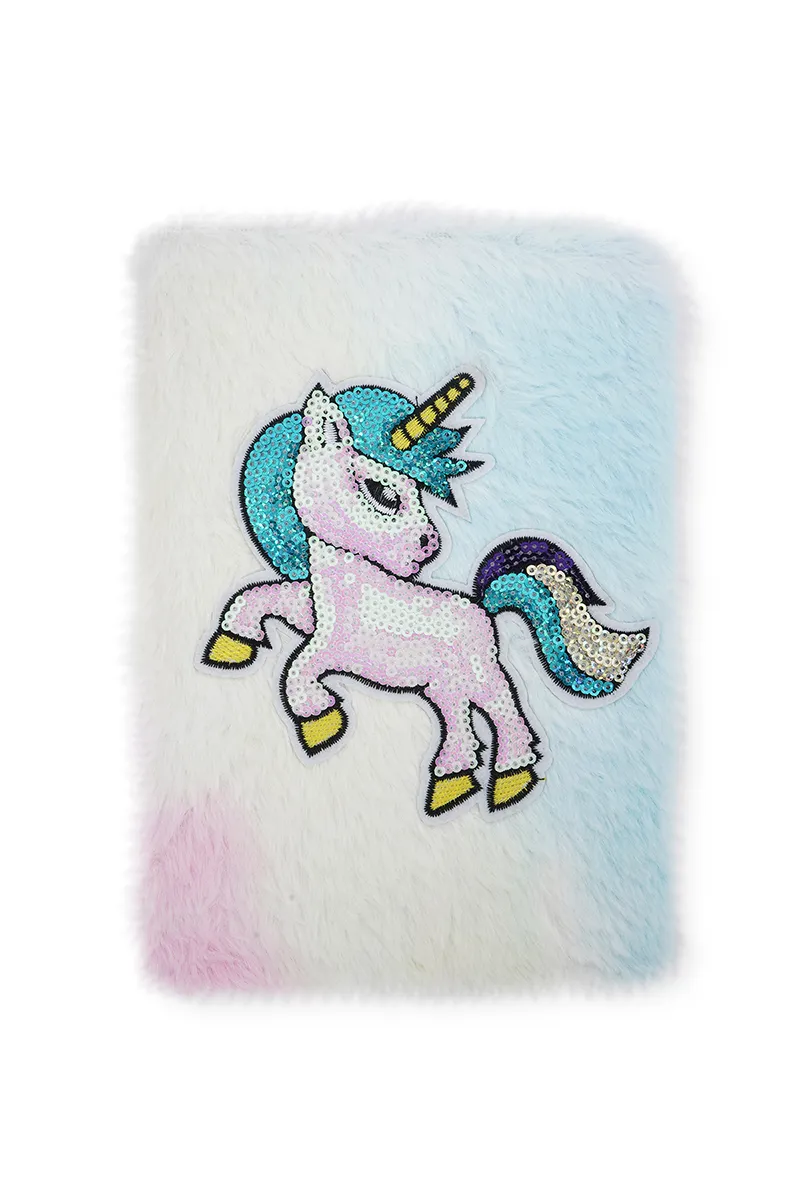 Unicorn A5 Size Fur Diary 