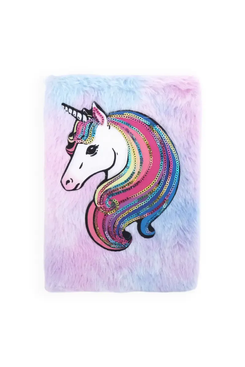 Unicorn A5 Size Fur Diary 