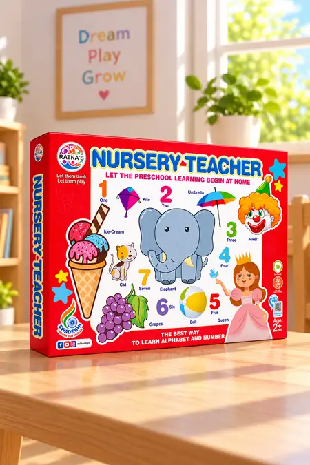 Nursery Teacher Learning Puzzle Toy for Kids