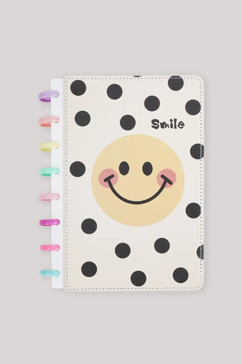 Smiley Spiral Notebook (150 Pages)