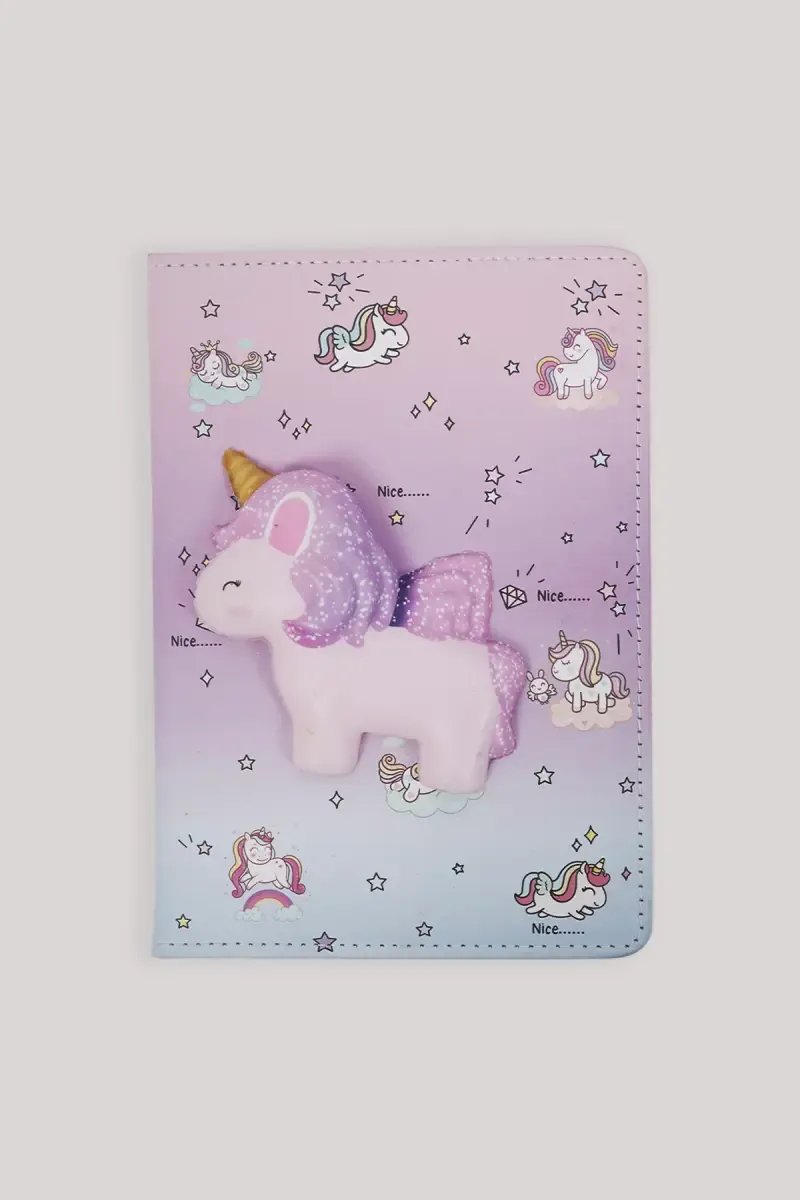 Unicorn 3D Designed A5 Notebook (150 Pages Approx.)