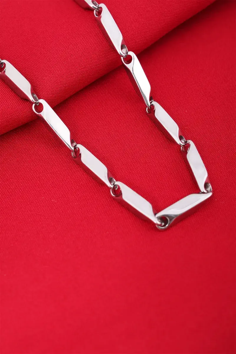 Stylish Rice Shape Link Style Chain for Men