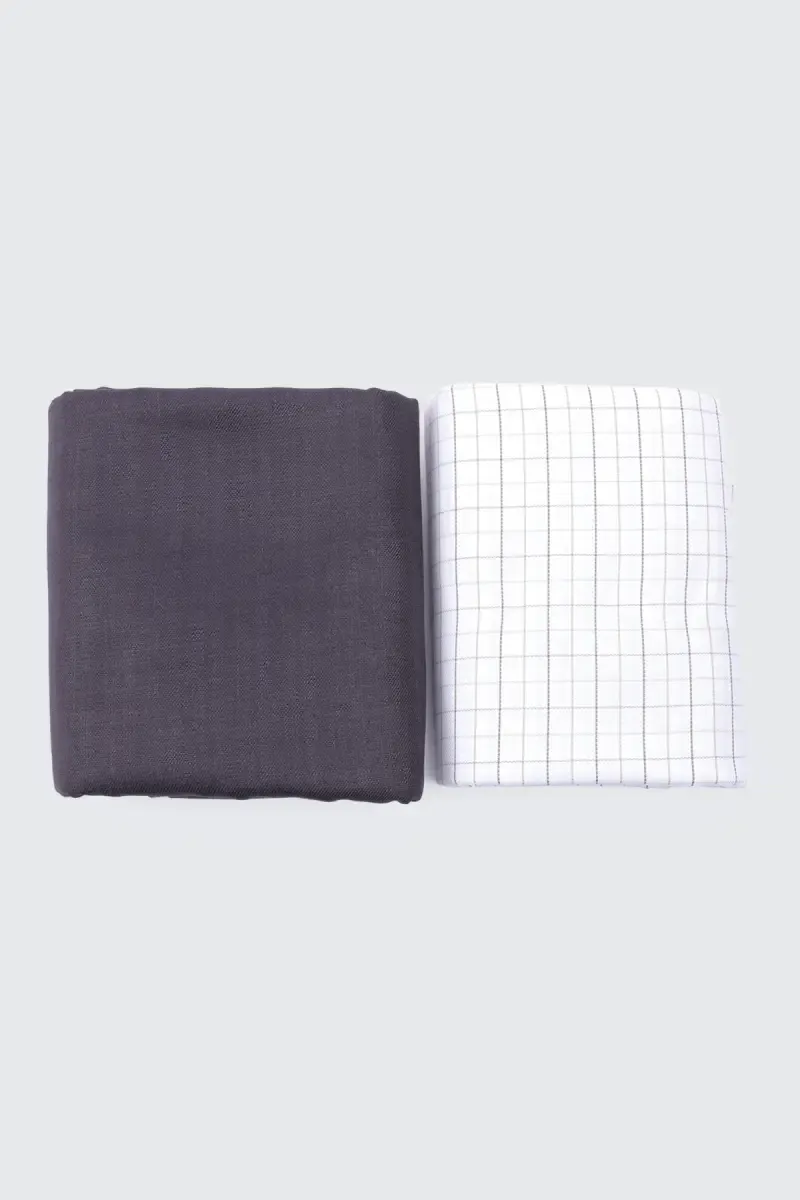 Men's Polycotton Shirt & Trouser Fabric Set