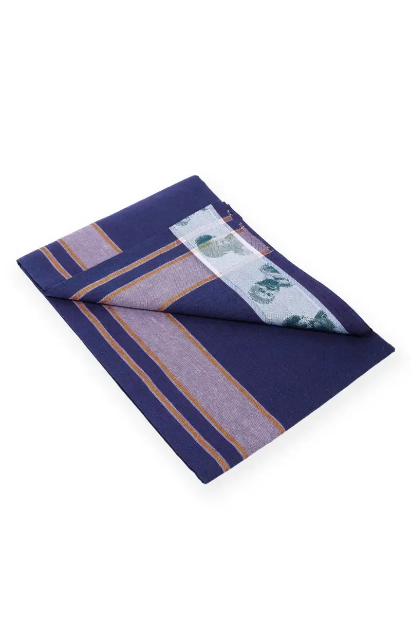 Men's Thalapathy Print Cotton Dhoti