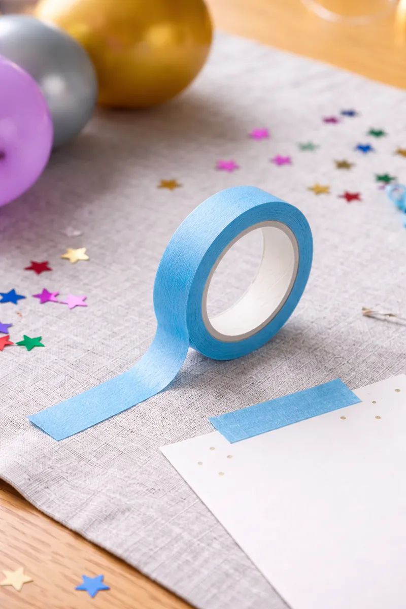 Balloon Decoration Ribbon- Small (5mm 10mtr) Blue