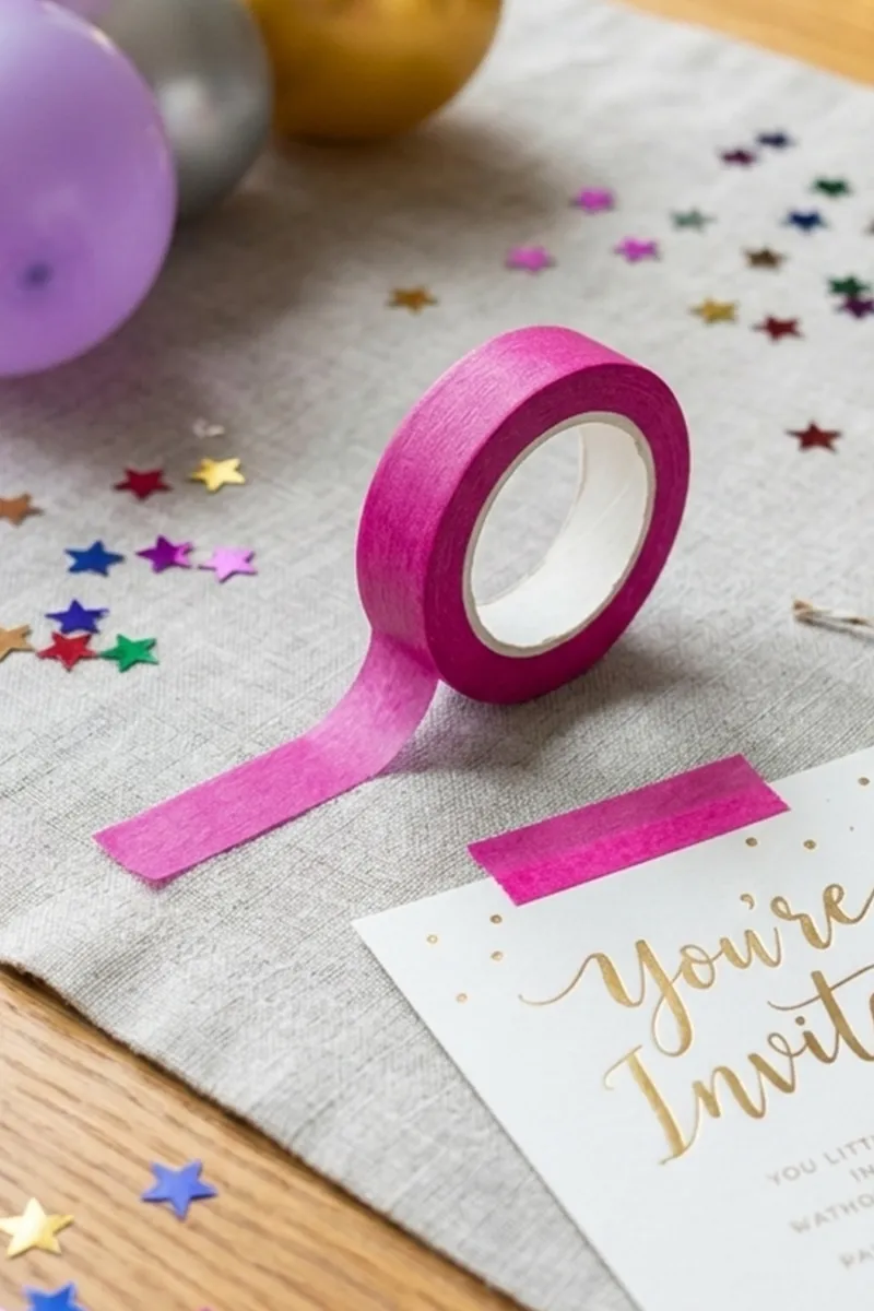 Balloon Decoration Ribbon- Small (5mm 10mtr) Pink