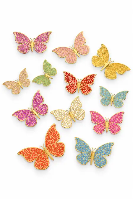 3D Butterfly for Home Decor- 12 Pcs