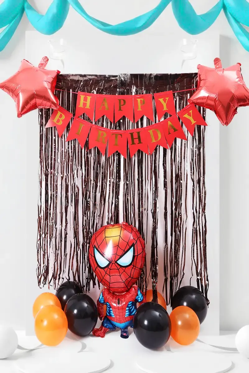 Birthday Party Combo Set - Spiderman Theme (28 Pcs)