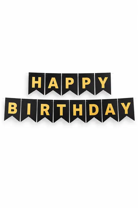 Happy Birthday Letter Banner - 13 Pcs 027718BLA2