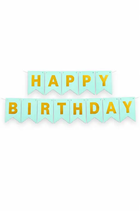 Happy Birthday Letter Banner - 13 Pcs