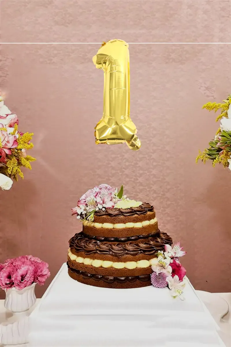 Number Foil Balloon For Party Decoration (Number '1')