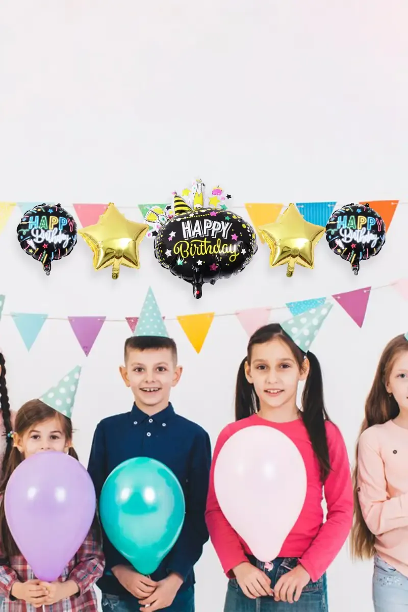 Happy Birthday Ballon Set