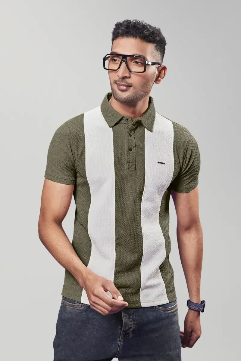 Striped Polo T-shirt for Men 0278323XLOLI